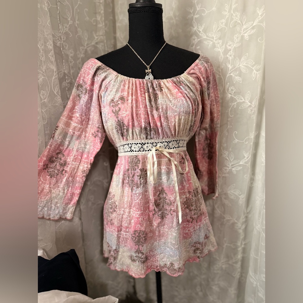 Cato babydoll blouse